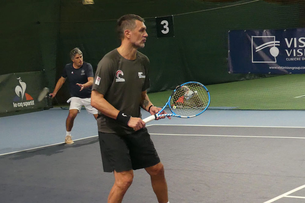 telethon tennis day sport e beneficenza con vista vision
