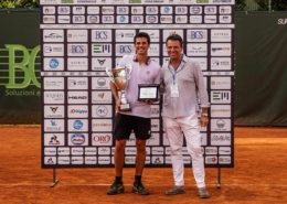 Aspria Tennis Cup 2022 Premiazioni Federico Coria Mario Salmeri