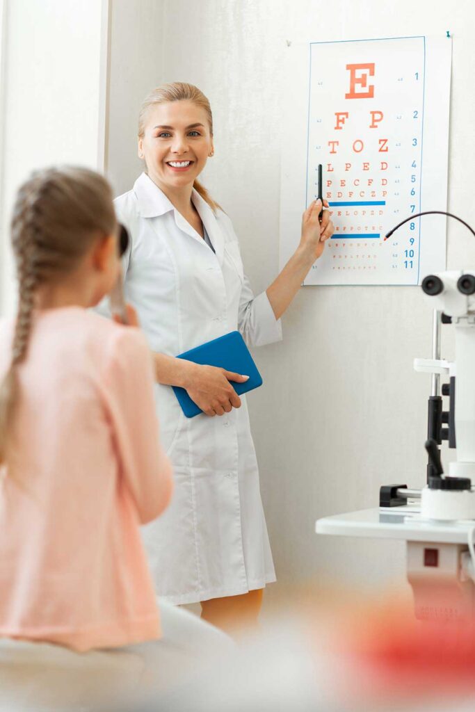 diagnosi di ambliopia dopo visita oculistica
